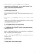 NU455 exam 1 Questions and Answers Already Passed Latest Update 2025-2026