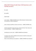 WGU D073 Study Guide Exam 318 Questions with Verified Answers&comma;100&percnt;CORRECT