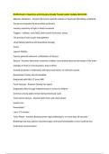 NU 334 Exam 1 Questions and Answers Already Passed Latest Update 2025-2026