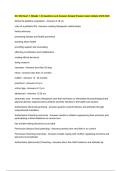 NU 334 Exam 1 &lpar;Weeks 1-3&rpar; Questions and Answers Already Passed Latest Update 2025-2026