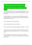 ACC - EXAM COMPLETE QUESTIONS AND  CORRECT DETAILED ANSWERS &lpar;VERIFIED  ANSWERS&rpar; &vert;ALREADY GRADED A&plus;&vert;&vert;BRAND  NEW&excl;&excl; 