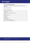 Solution Manual For Automotive Engines Diagnosis&comma; Repair&comma; and Rebuilding 9th Edition Tim Gilles&comma; Tim LeVan &vert;All Chapters &lpar;1-19&rpar;&vert;Latest Version 2025 A&plus;