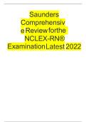 Summary Saunders Review for NCLEX-RN&comma; 8th edition