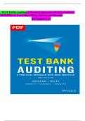 Auditing Study Bundle&colon; Notes&comma; Summaries & Exam Preparation PackAGE With 100&percnt; verified study Guide &sol;Latest Update