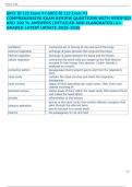 GRCC BI 122 Exam &num;2 GRCC BI 122 Exam &num;2  COMPREHENSIVE EXAM REVIEW QUESTIONS WITH VERIFIED  AND 100 &percnt; ANSWERS &lpar;DETAILED AND ELABORATED&rpar; A&plus;  GRADED LATEST UPDATE 2025-2026