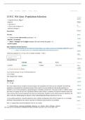 COUC 504 Quiz&colon; Population Selection &vert; Questions and Answers &vert; 2025&sol;2026 Update &vert; 100&percnt; Correct&period;
