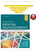  Little and Falace&rsquo;s Dental Management of the Medically Compromised Patient 10th Edition TEST BANK &vert; 2025 Update &vert; Chapters 1-30 &vert; Complete Verified Answers&excl;&excl;&excl;
