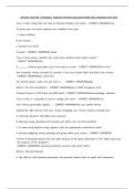 Garman&sol;Fox's Personal Finance EXAMS QUESTIONS AND CORRECT ANSWERS &vert; LATEST UPDATE &vert; RATED A&plus;