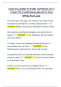 OHIO&lowbar;STNA&lowbar;PRACTICE&lowbar;EXAM&lowbar;QUESTIONS&lowbar;WITH&lowbar;COMPLETE&lowbar;SOLUTIONS&lowbar;GUARANTEED PASS