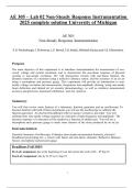 AE 305 &ndash; Lab 02 Non-Steady Response Instrumentation 2025 complete solution University of Michigan