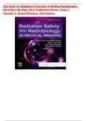 Test Bank For Radiation Protection in Medical Radiography 9th Edition By Mary Alice Statkiewicz Sherer&semi; Paula J&period; Visconti&semi; E&period; Russell Ritenour&semi; Kelli Haynes&vert; 9780323825030 &vert; All Chapters 1-16&vert; LATEST