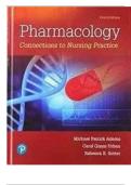 Test bank for Pharmacology: Connections to Nursing Practice – 4th Edition – Adams & Urban – Complete Test Bank with Answers