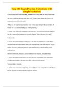 Nrsg 105 BUNDLED EXAMS ALL WITH QUESTIONS AND ANSWERS 