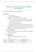 NR 293 QUIZ 1 STUDY GUIDE QUESTIONS AND ANSWERS 100&percnt; VERIFIED UPDATED&excl;&excl;&excl;