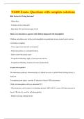 N4410 Exam- Questions with complete solutions