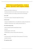 N4410 &lpar;Intracranial Regulation - stroke & seizure&rpar;- Questions with complete solutions