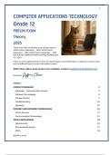Grade 12 CAT Study Notes 2025 (Term 1, Term 2 & Preliminary Exam)@Juffrou Ansie