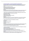 Community Health RN V2 Exit HESI &vert; Complete Test Bank & Study Guide &vert; 55 Verified Questions with Answers