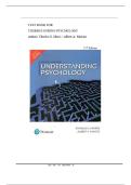 Test Bank For UNDERSTANDING PSYCHOLOGY&comma; 11th Edition &period; By Charles G&period; Moris &sol; Albert A&period; Maistro&period; All Chapters