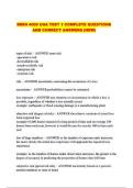 RMIN 4000 UGA TEST 1 COMPLETE QUESTIONS AND CORRECT ANSWERS