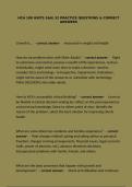 HCA 100 units 3&6&semi; 32 practice questions & correct answers&vert; graded A&plus;