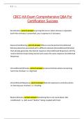 CBCC-KA Exam Comprehensive Q&A For Certification Success
