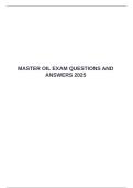  MASTER OIL EXAM QUESTIONS AND ANSWERS 2025