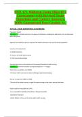 NUR 471 Midterm Exam  with Objective Assessment Revised Exam Questions and Correct Answers&comma; 100&percnt; Guaranteed Pass Graded A&plus;&period;