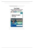 Test Bank for Medical-Surgical Nursing&comma; 8th Edition&comma; by Mary Ann Linton & Adrianne Dill Matteson&vert;9780323828475&vert; All Chapters 1-63&vert; LATEST 2025