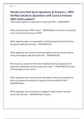 Florida Core Pest Exam Questions & Answers &vert; 100&percnt; Verified solutions &vert;Questions with Correct Answers 2025 latest update&excl;&excl;
