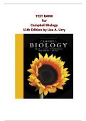 Campbell Biology (11th Edition) – Jane B. Reece, Lisa A. Urry, Michael L. Cain, Peter V. Minorsky, Steven A. Wasserman – Test Bank