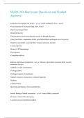 NURS 242 final exam Questions and Graded Answers&period;