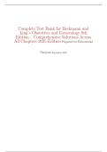 Complete Test Bank for Beckmann and  Ling&rsquo;s Obstetrics and Gynecology 8th  Edition&ndash; Comprehensive Solutions Across  All Chapters