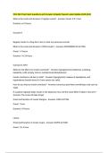 HSC 343 Final Exam Questions and Answers Already Passed Latest Update 2025-2026