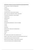 HSC 343 Exam 3 Questions and Answers Already Passed Latest Update 2025-2026