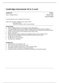 CHEMISTRY Paper 1  May&sol;June 2025 Question paper   9701&sol;11