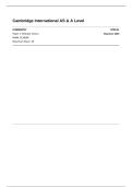 CHEMISTRY&Tab;9701&sol;11 Paper 1 May&sol;June 2025 MARK SCHEME
