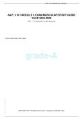 A&P&semi; 1 101 MODULE 5 EXAM MUSCULAR STUDY GUIDE  YEAR 2025-2026