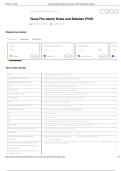 Texas Fire Alarm Rules and Statutes TFM11