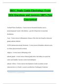 IBEC Study Guide Electrology Exam 2026 Questions and Answers 100&percnt; Pass Guaranteed