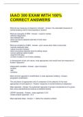 IAAO 300 EXAM WITH 100&percnt; CORRECT ANSWERS 