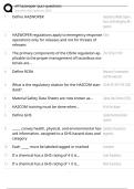 all hazwoper quiz questions