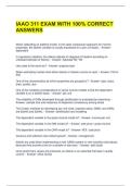 IAAO 311 EXAM WITH 100&percnt; CORRECT ANSWERS 