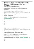 American Heart Association Basic Life Support &lpar;HOSA Competition Test &lpar;STUDY&rpar;&rpar;&period;American Heart Association Basic Life Support &lpar;HOSA Competition Test &lpar;STUDY&rpar;&rpar;&period;