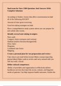 NURS 2300&sol;NURS2300 University Of Texas - Arlington -final exam for Nurs 2300 Questions And Answers With Complete Solutions&period;