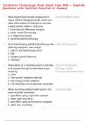 California Fluoroscopy State Board Exam 2025 &ndash; Complete Questions with Verified Detailed A&plus; Answers