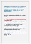 APMP Foundation Certification Exams 2025&sol;2026
