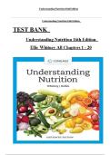 TEST BANK FOR Understanding Nutrition 16th Edition By Whitney