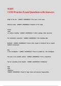 NAFI CFEI Practice Exam Questions with Answers