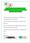 CISR Commercial Casualty 2 Exam 2025&sol;2026 &ndash; 100&plus; Solved Questions &vert; Workers&rsquo; Compensation&comma; Business Auto Policy&comma; Umbrella & Excess Liability&comma; Mobile Equipment